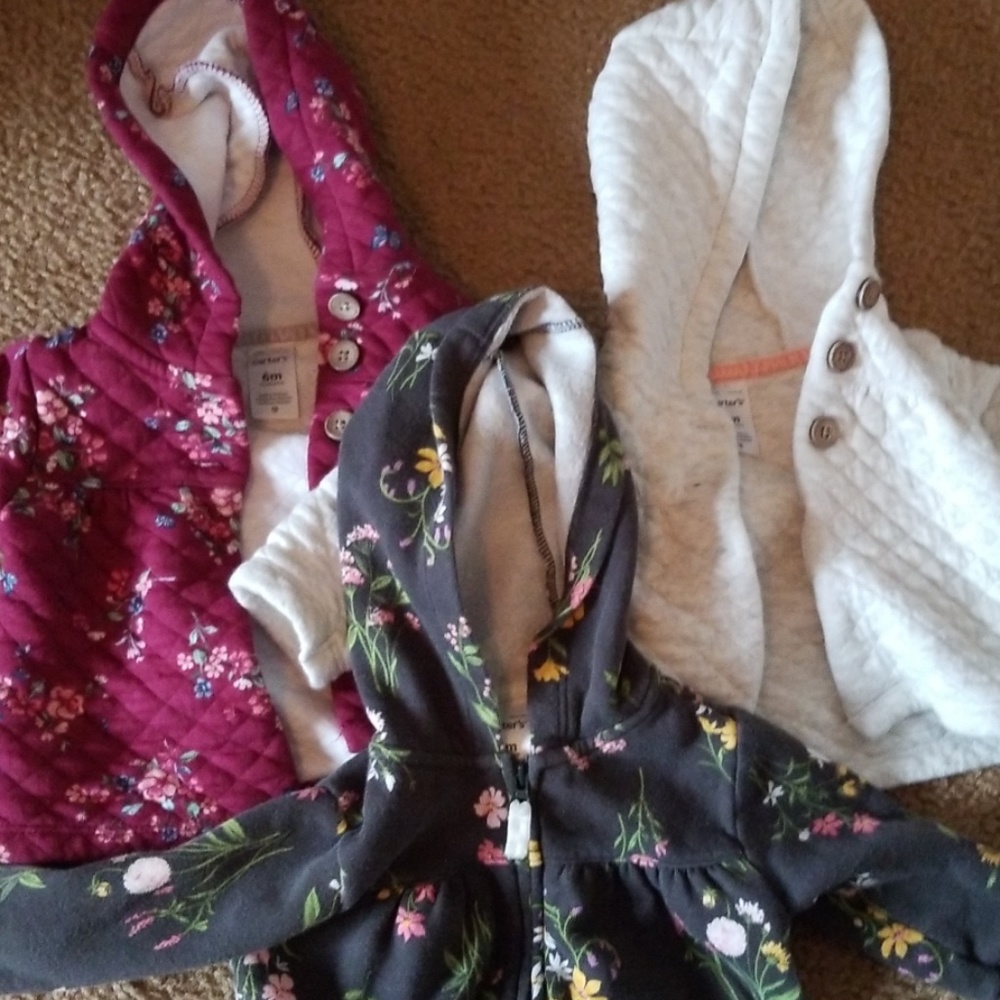 Bundle carters sweatshirts